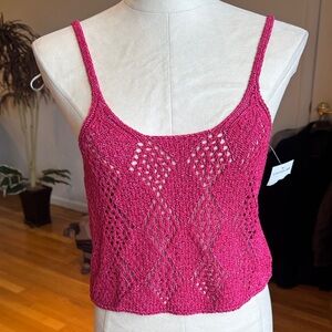 Free People knit detailed top